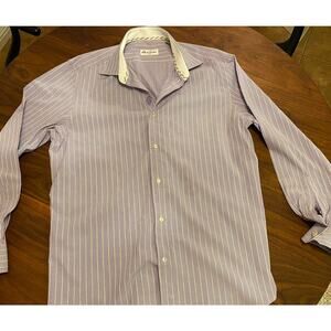 Robert Graham Button Up Shirt Mens 43 Sleeve 17 Neck Long Sleeve